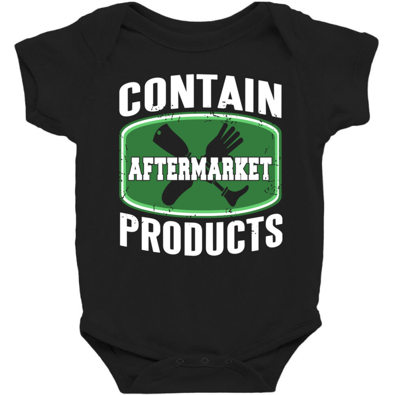 Contain Aftermarket Product Funny Prosthesis Prese Baby Bodysuit by wafaha | Artistshot