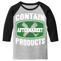 Contain Aftermarket Product Funny Prosthesis Prese Youth 3/4 Sleeve | Artistshot