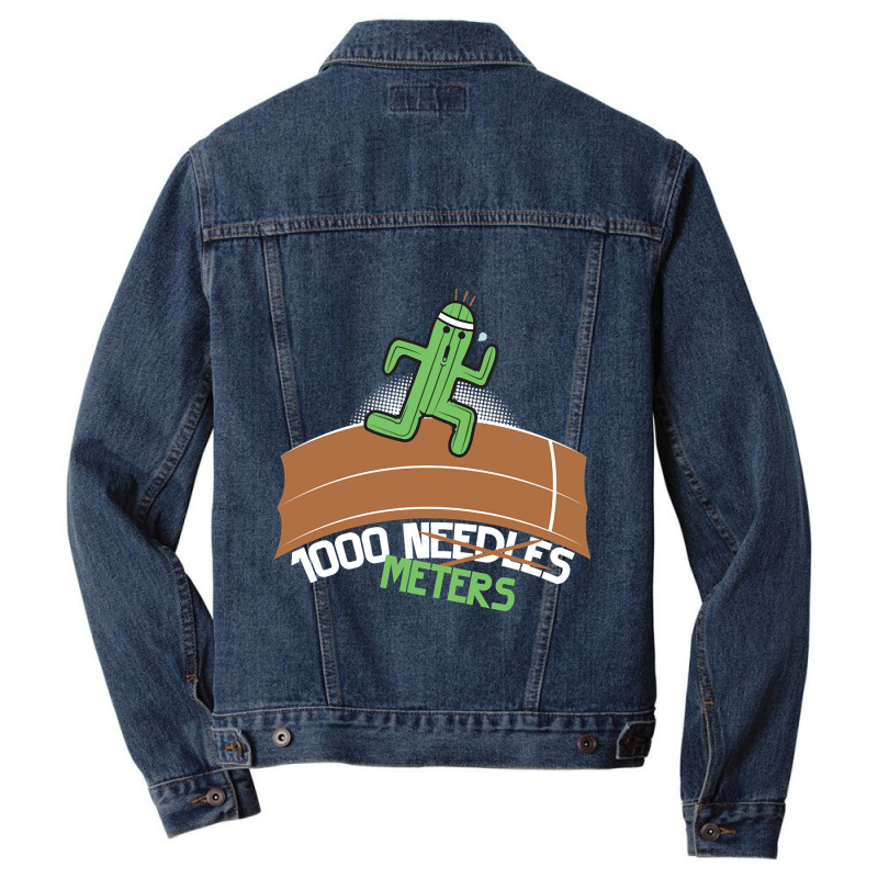 Limited Edition Cactuar Run Men Denim Jacket by rebeccacameron | Artistshot