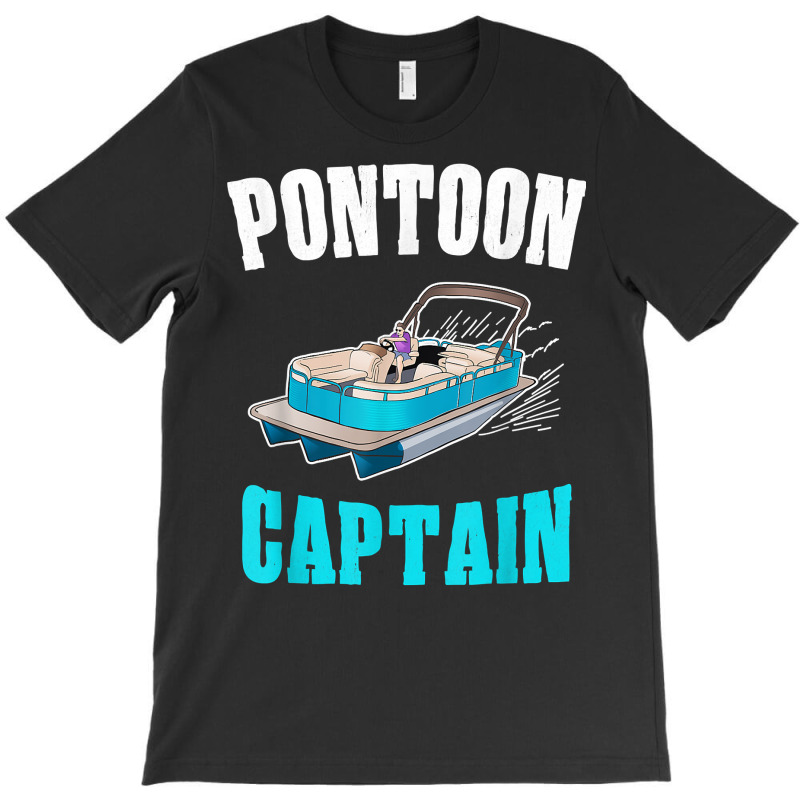 Mens Funny Boat Accessoires Pontoon Captains T Shi T-shirt | Artistshot