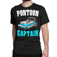 Mens Funny Boat Accessoires Pontoon Captains T Shi Classic T-shirt | Artistshot