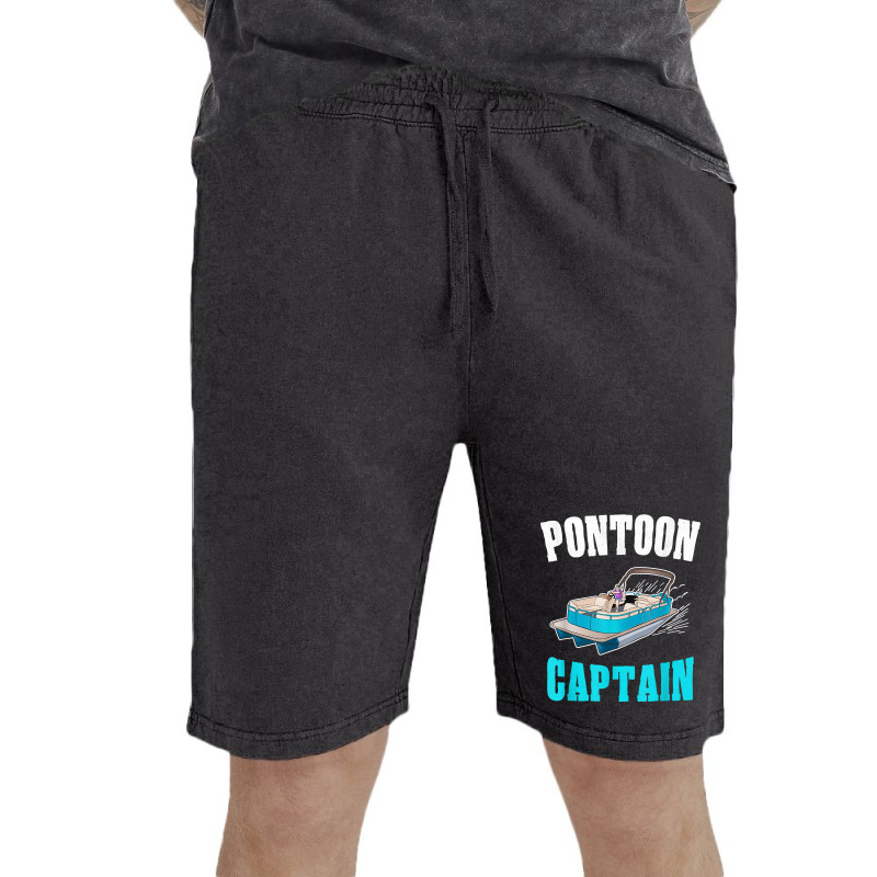 Mens Funny Boat Accessoires Pontoon Captains T Shi Vintage Short | Artistshot