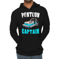 Mens Funny Boat Accessoires Pontoon Captains T Shi Lightweight Hoodie | Artistshot