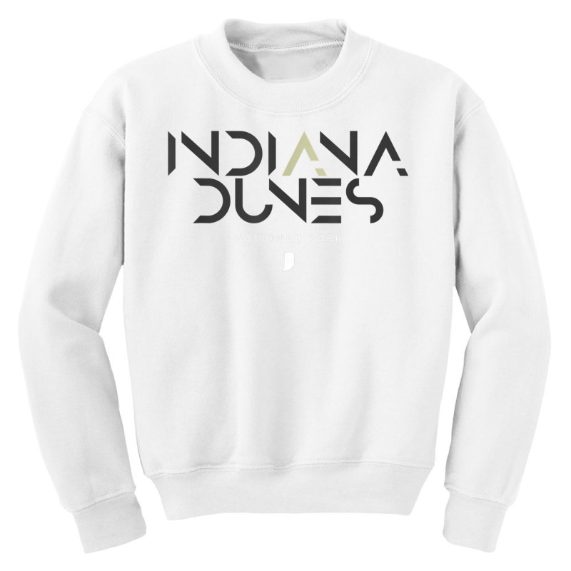 Indiana Dunes National Park Tonal Retro Vintage T Youth Sweatshirt by aiiluurosy | Artistshot