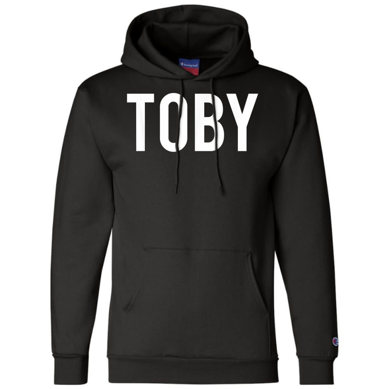 Toby T Shirt   Cool New Funny Name Fan Cheap Gift Champion Hoodie | Artistshot