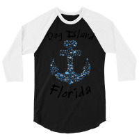 Trending Dog Island Florida-tsn6p 3/4 Sleeve Shirt | Artistshot