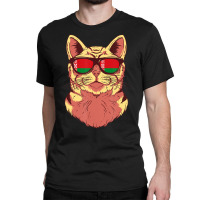 Belarus Flag Belarusian Cat Sunglasses Cat Lover Classic T-shirt | Artistshot