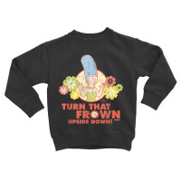 The Simpsons Marge Simpson Turn That Frown Upside Toddler Sweatshirt | Artistshot