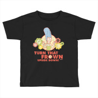 The Simpsons Marge Simpson Turn That Frown Upside Toddler T-shirt | Artistshot