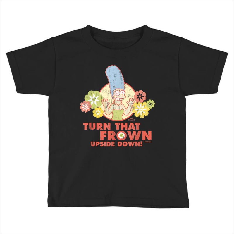 The Simpsons Marge Simpson Turn That Frown Upside Toddler T-shirt by imelde | Artistshot