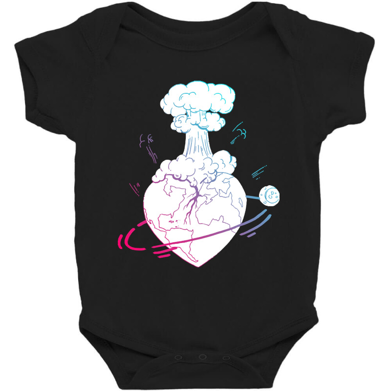 Hot Trend Dual Color Atomic Heart Baby Bodysuit by Duongthithanh75 | Artistshot