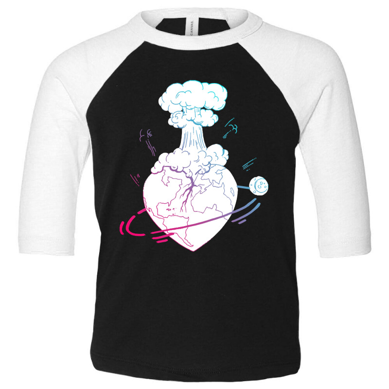 Hot Trend Dual Color Atomic Heart Toddler 3/4 Sleeve Tee by Duongthithanh75 | Artistshot