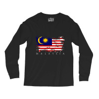 Malaysia Flag State Kuala Lumpur Nationality Pullo Long Sleeve Shirts | Artistshot