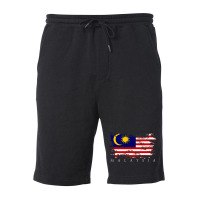 Malaysia Flag State Kuala Lumpur Nationality Pullo Fleece Short | Artistshot