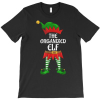 Organized Elf Family Matching Group Christmas Part T-shirt | Artistshot