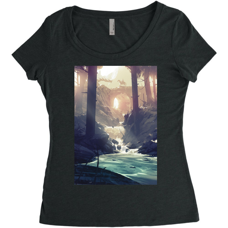 Coincidence Women's Triblend Scoop T-shirt by kalmahul | Artistshot