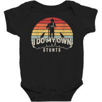 Retro Broken Arm Hand Wrist Elbow Injury Get Well Baby Bodysuit | Artistshot