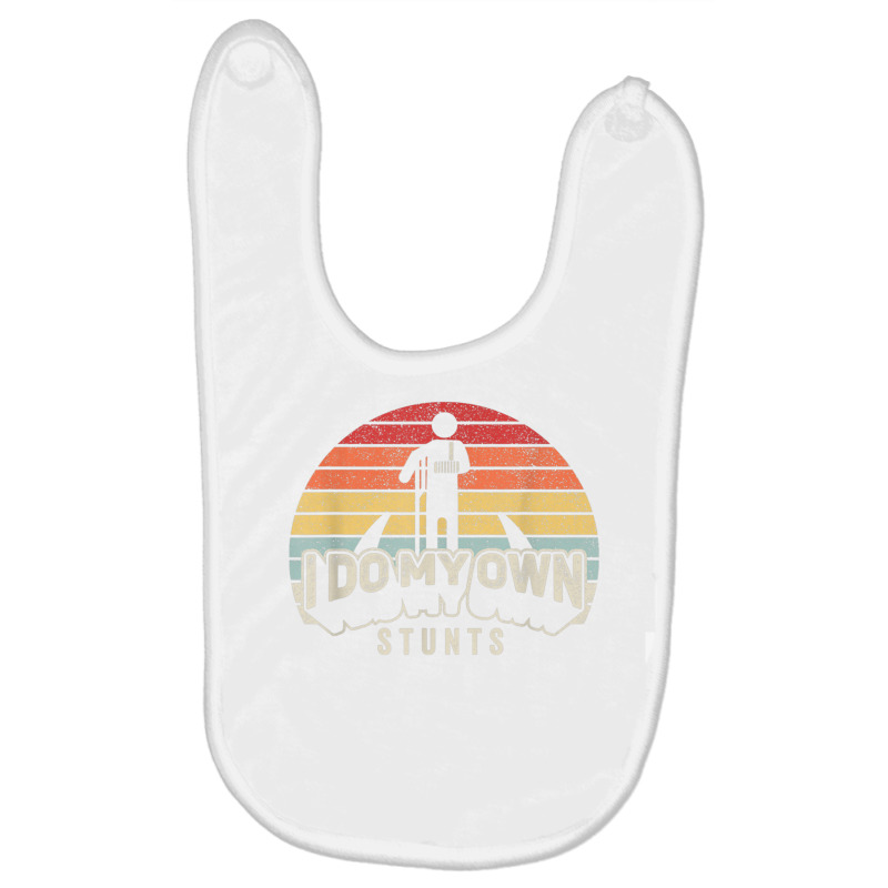 Retro Broken Arm Hand Wrist Elbow Injury Get Well Baby Bibs by bonne | Artistshot