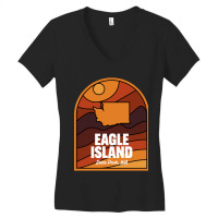 Hot Trend Eagle Island State Park Washington Women's V-neck T-shirt | Artistshot