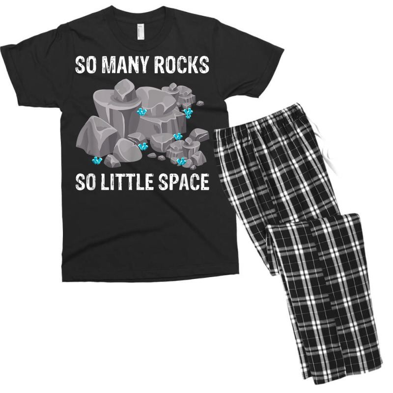 Rockhounding Design For Ores Minerals And Mineral Men's T-shirt Pajama Set by bonne | Artistshot