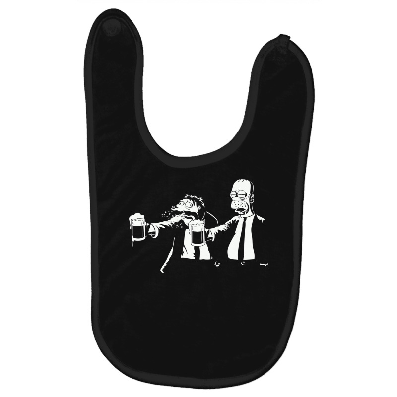 Pulp Simpson Baby Bibs by Mash-Art | Artistshot