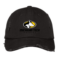 Michigan Tech Huskies Vintage Cap | Artistshot