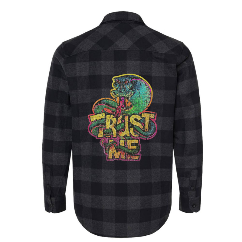 Trust Me King Cobra 1978 Flannel Shirt | Artistshot