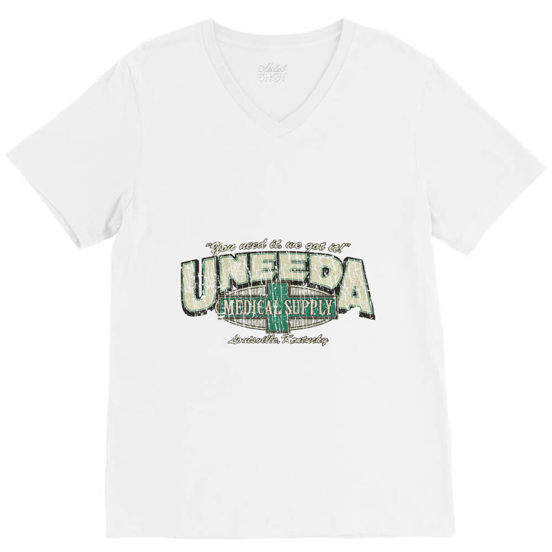 Uneeda Medical Supply 1985 V-Neck Tee by gununghujan | Artistshot