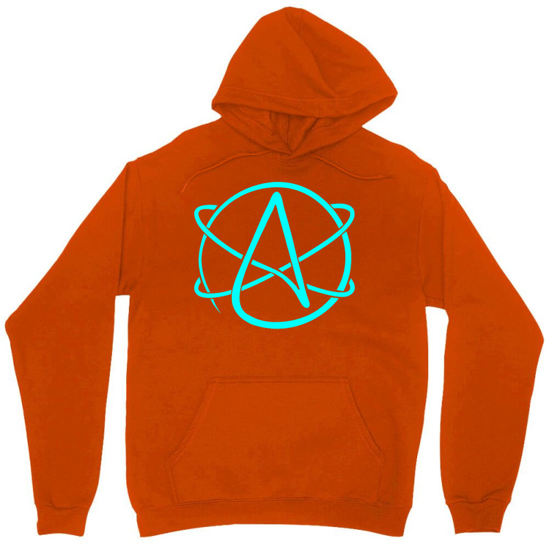 Atheist Symbol Aesthetic Unisex Hoodie | Artistshot