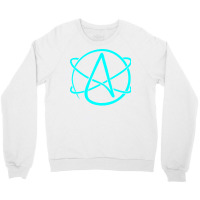 Atheist Symbol Aesthetic Crewneck Sweatshirt | Artistshot