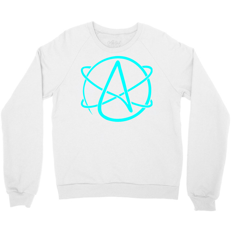 Atheist Symbol Aesthetic Crewneck Sweatshirt | Artistshot