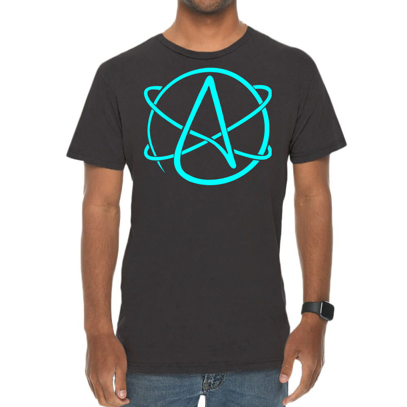 Atheist Symbol Aesthetic Vintage T-shirt | Artistshot