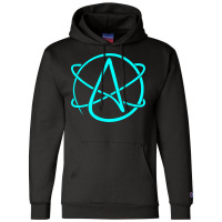 Atheist Symbol Aesthetic Champion Hoodie | Artistshot