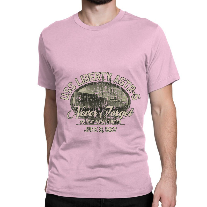 Uss Liberty Agtr 5 1967 Classic T-shirt by gununghujan | Artistshot