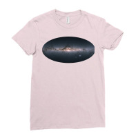 Gaias 3d Map Of The Milky Way Boy Ladies Fitted T-shirt | Artistshot