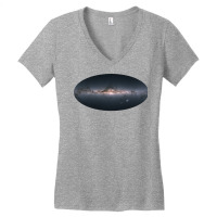 Gaias 3d Map Of The Milky Way Boy Women's V-neck T-shirt | Artistshot