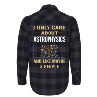 Funny 3 People Astrophysics Astrophysicist Blue Flannel Shirt | Artistshot