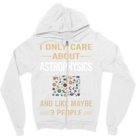 Funny 3 People Astrophysics Astrophysicist Blue Zipper Hoodie | Artistshot