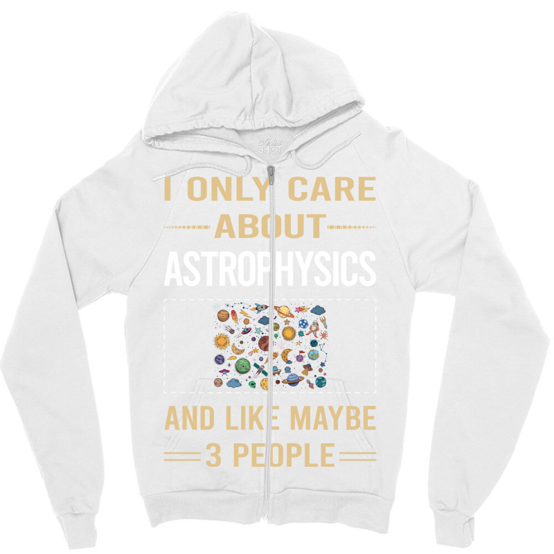 Funny 3 People Astrophysics Astrophysicist Blue Zipper Hoodie | Artistshot