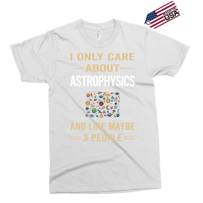 Funny 3 People Astrophysics Astrophysicist Blue Exclusive T-shirt | Artistshot