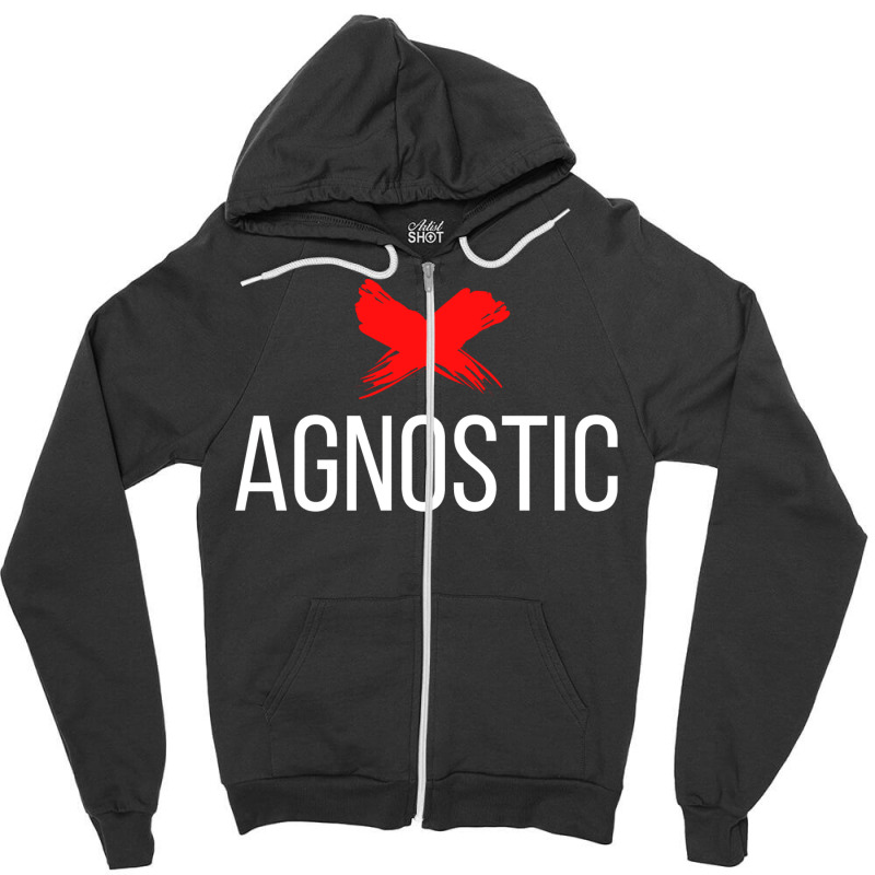 Ex Agnostic Boy Zipper Hoodie | Artistshot