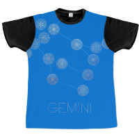 Gemini Constellation Mandalas Summer Graphic T-shirt | Artistshot