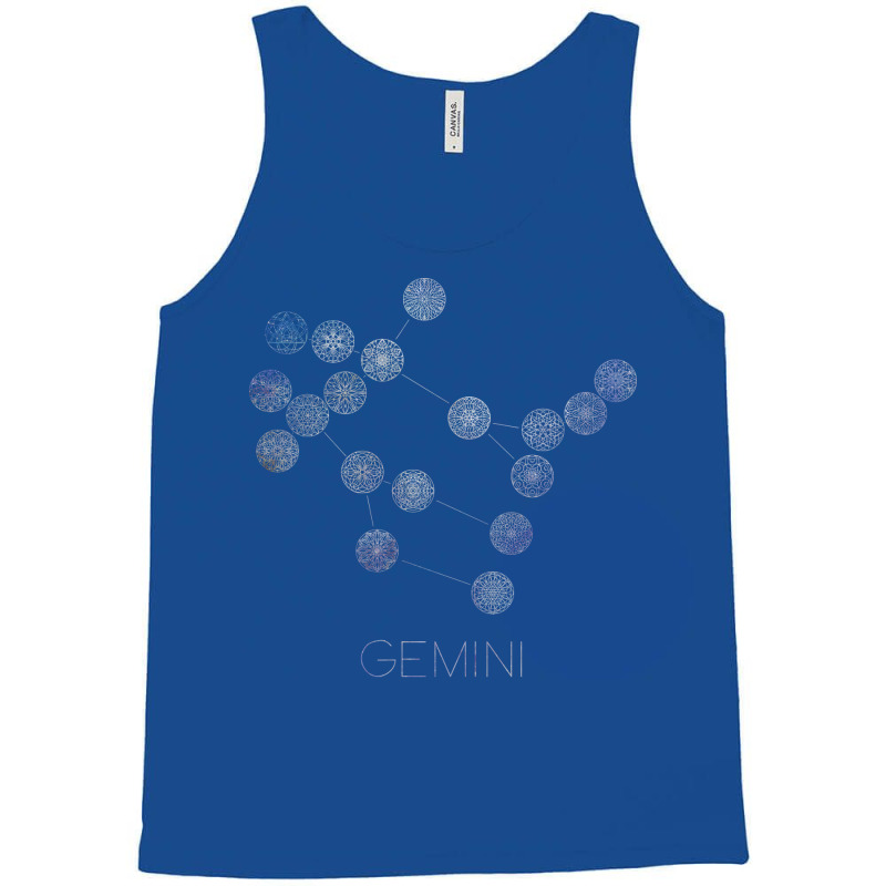 Gemini Constellation Mandalas Summer Tank Top | Artistshot