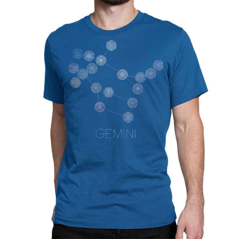 Gemini Constellation Mandalas Summer Classic T-shirt | Artistshot