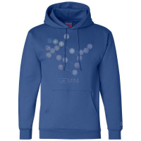 Gemini Constellation Mandalas Summer Champion Hoodie | Artistshot