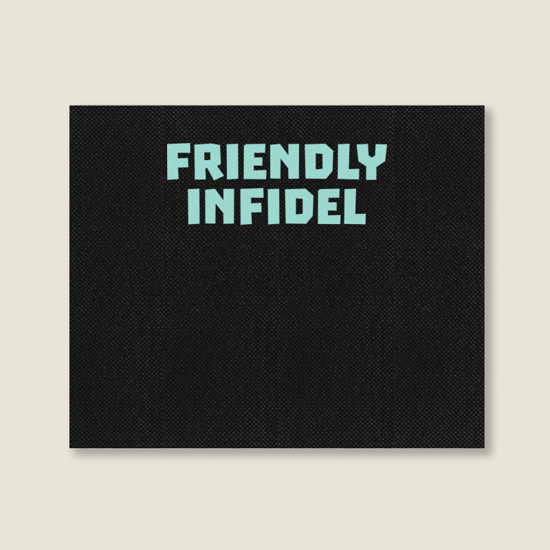 Friendly Infidel Aesthetic Landscape Canvas Print | Artistshot