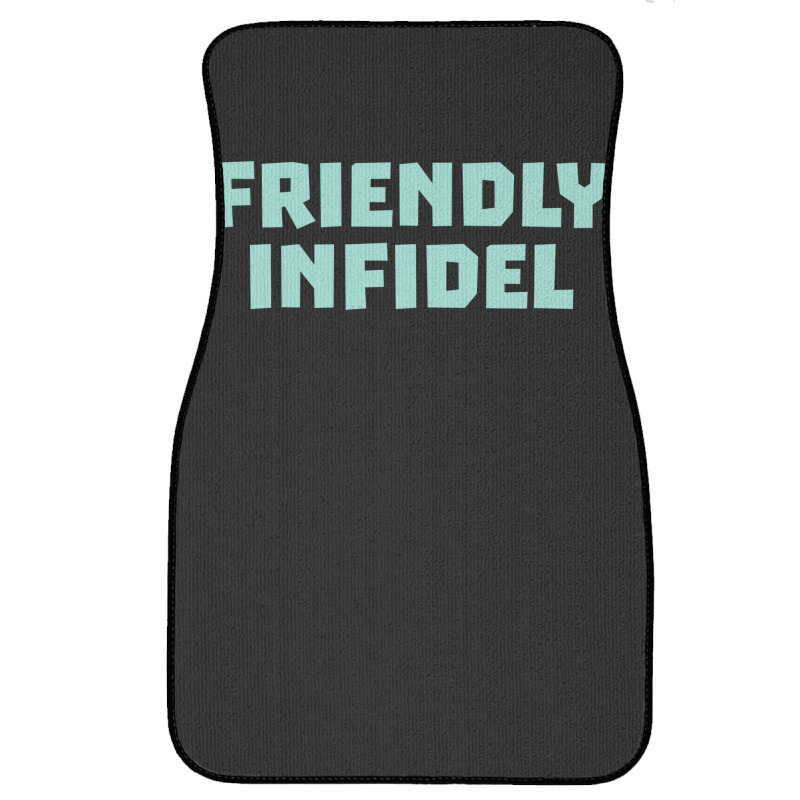 Friendly Infidel Aesthetic Front Car Mat | Artistshot