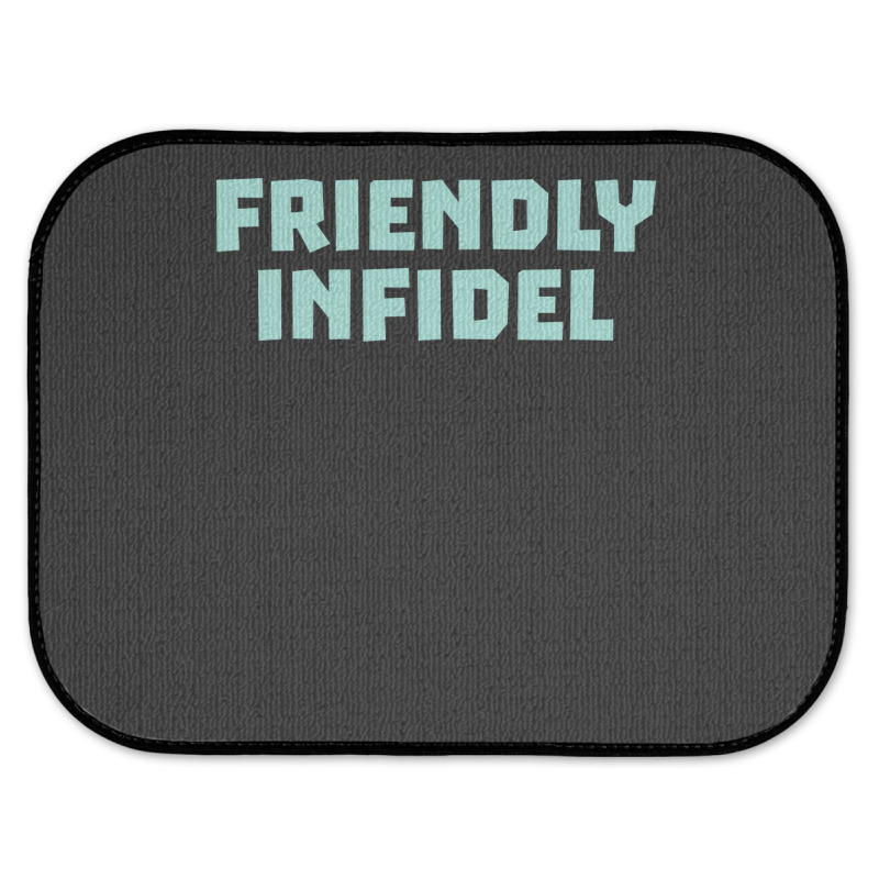 Friendly Infidel Aesthetic Rear Car Mat | Artistshot