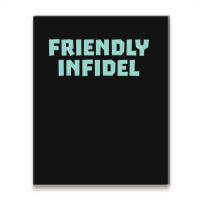 Friendly Infidel Aesthetic Metal Print Vertical | Artistshot