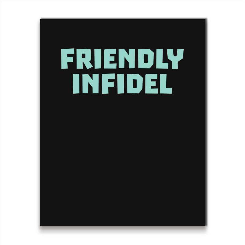 Friendly Infidel Aesthetic Metal Print Vertical | Artistshot